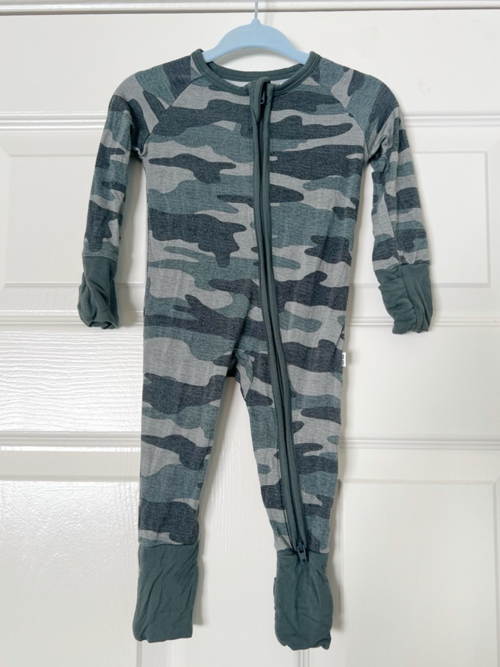 Little Sleepies Camo Zippy 0-3 Months